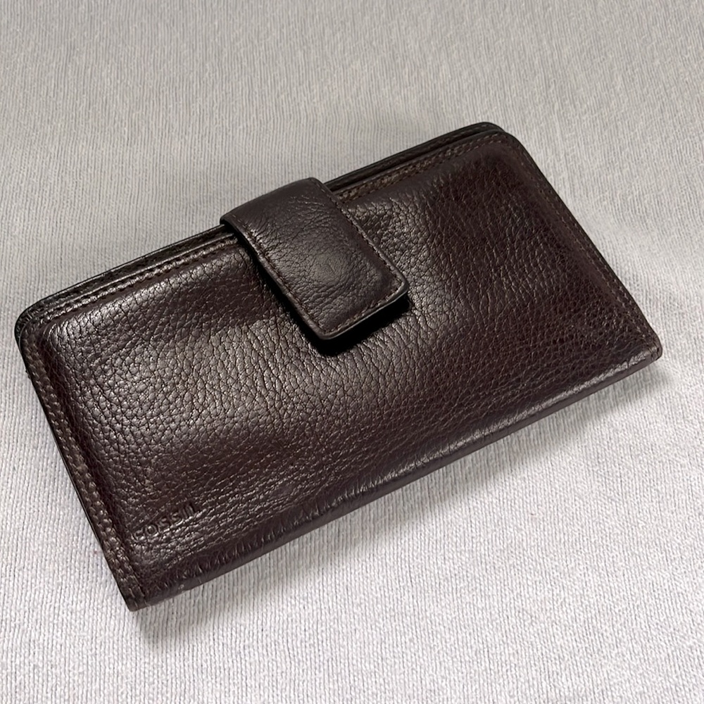 Fossil Checkbook Wallet - image 1